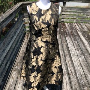 Stunning Donna Karan black and gold party dress 👗